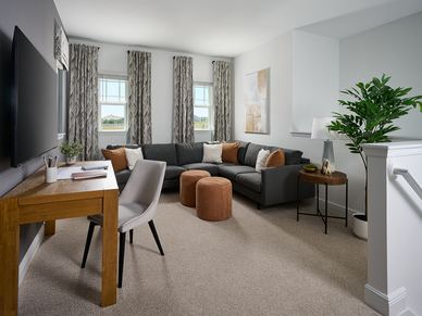 Loft in the Birch floorplan modeled at Cyrene at Minneola