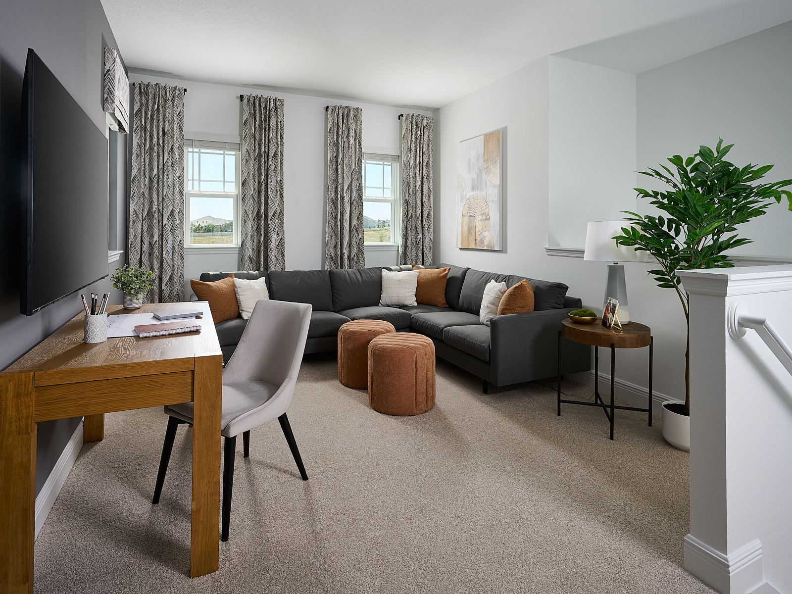 Loft in the Birch floorplan modeled at Cyrene at Minneola