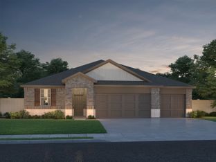 The Liberty (530) - Prairie Winds - Executive Collection: Hutto, Texas - Meritage Homes