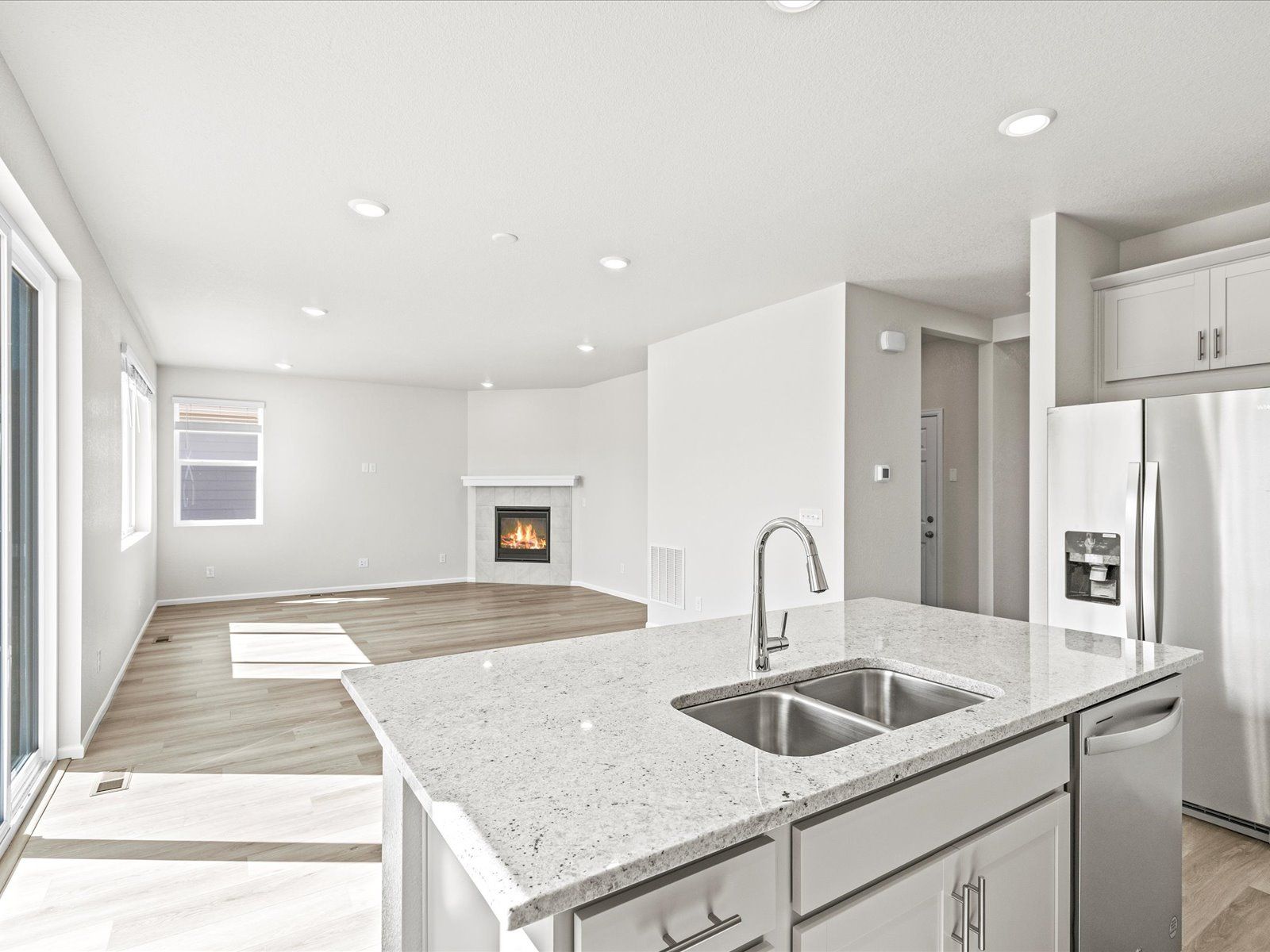 Silversage interior image taken at a Meritage Homes community in Commerce City, CO.
