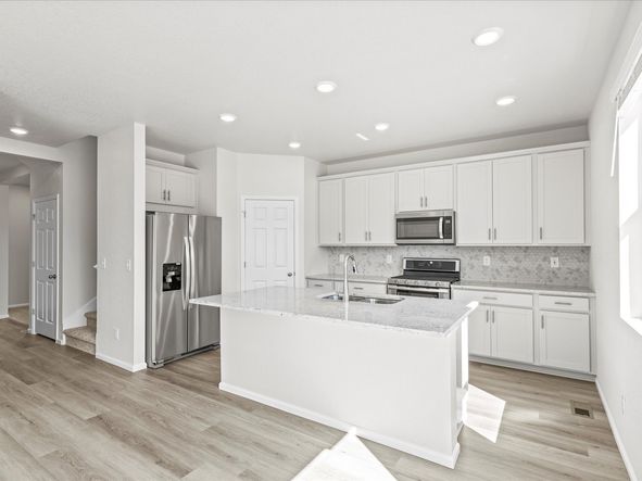 Silversage interior image taken at a Meritage Homes community in Commerce City, CO.