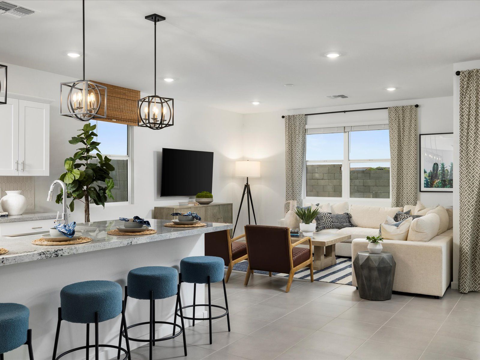 The Lark floorplan modeled at Anthem at Merrill Ranch