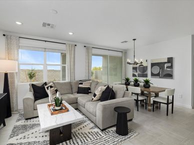 The Leslie floorplan modeled at Anthem at Merrill Ranch