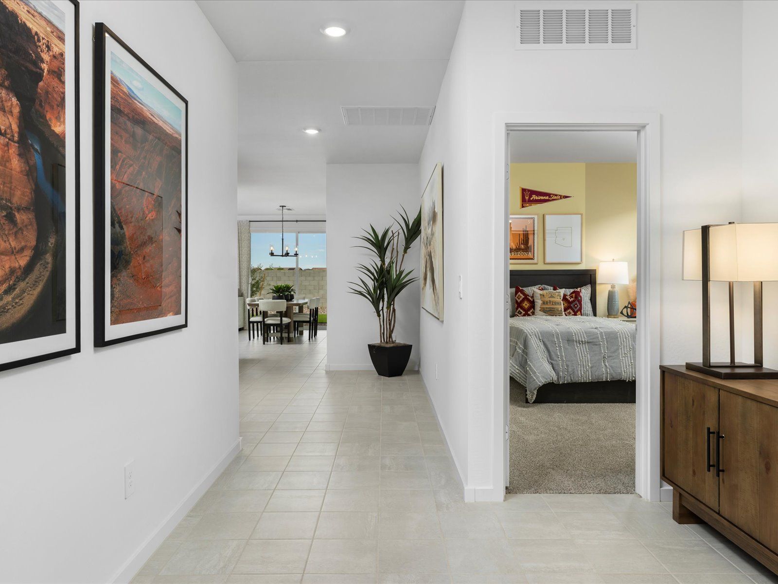 The Leslie floorplan modeled at Anthem at Merrill Ranch