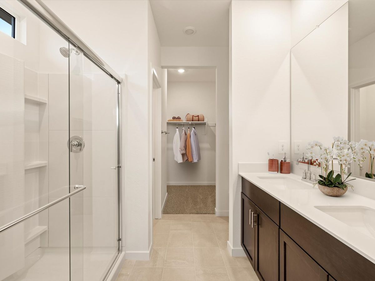The Holly floorplan modeled at Rancho Mirage