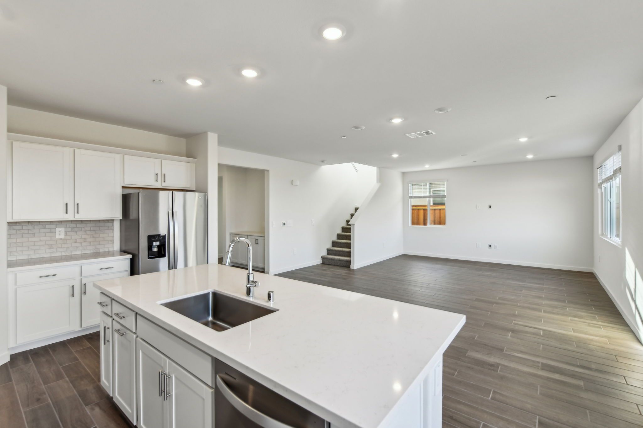 Residence 2 kitchen shown at a nearby Meritage Homes Community.