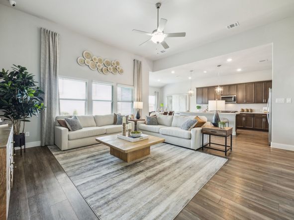 The Abington floorplan featured at Lakehaven