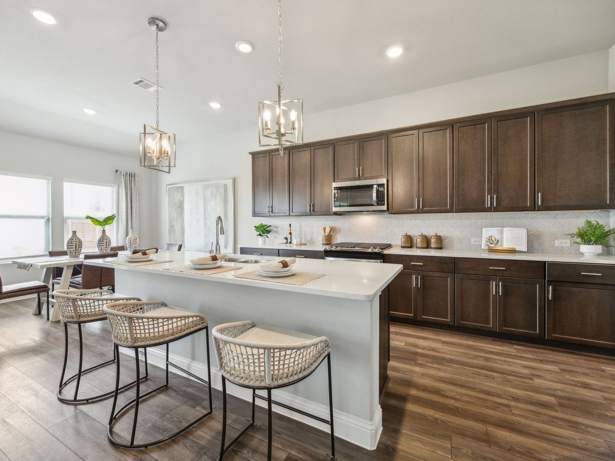 The Abington floorplan featured at Lakehaven
