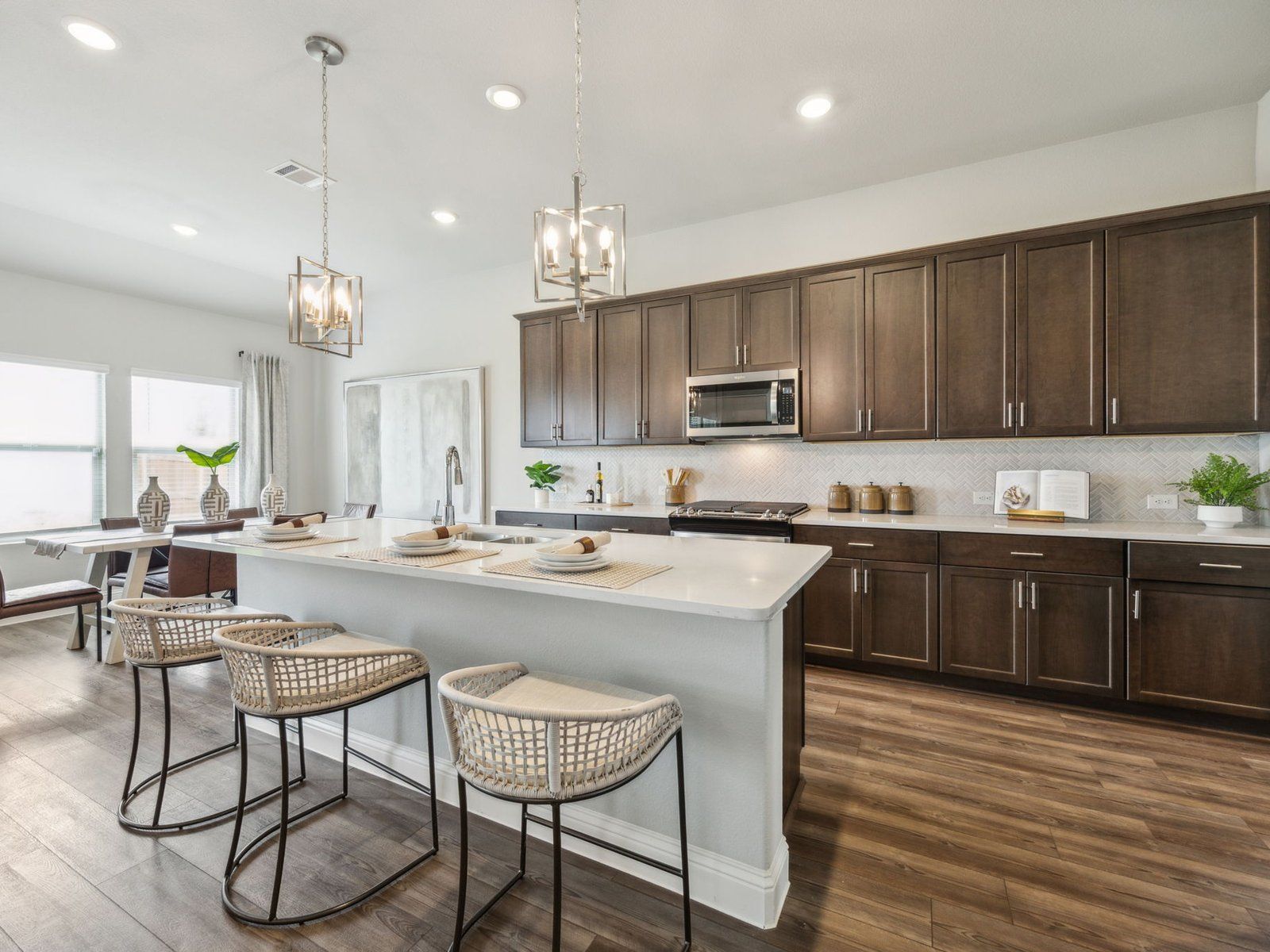The Abington floorplan featured at Lakehaven