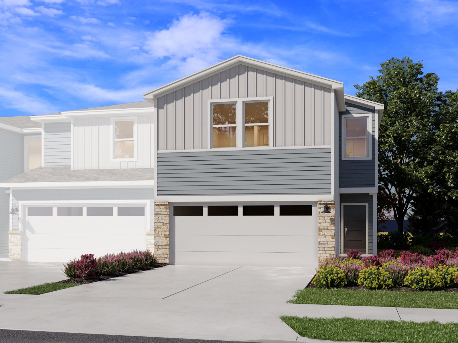 The Mayfield (170) Floorplan Exterior Rendering