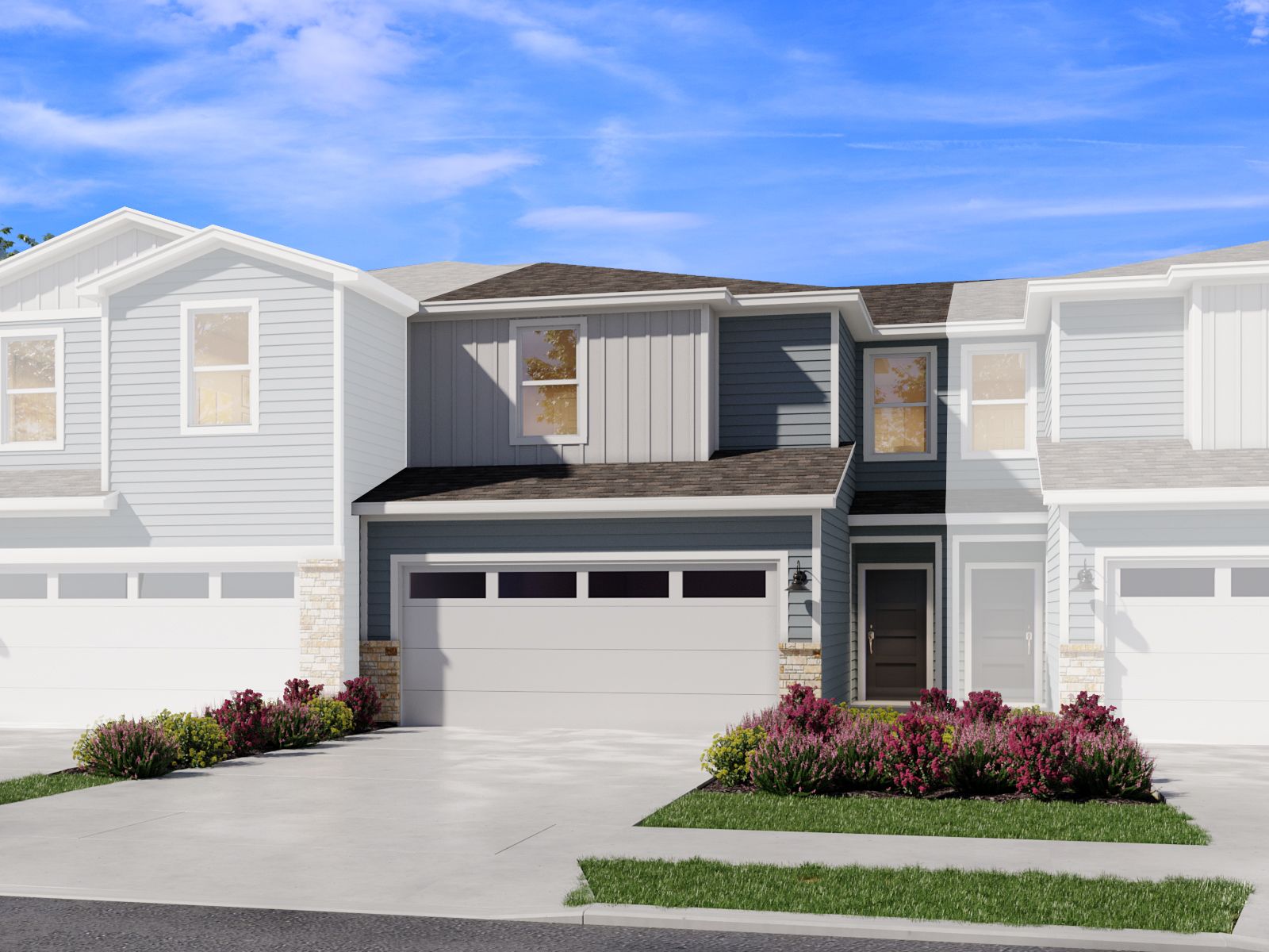 The Barton (147) Floorplan Exterior Rendering