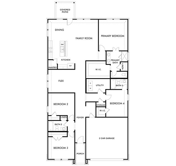 The Henderson floor plan