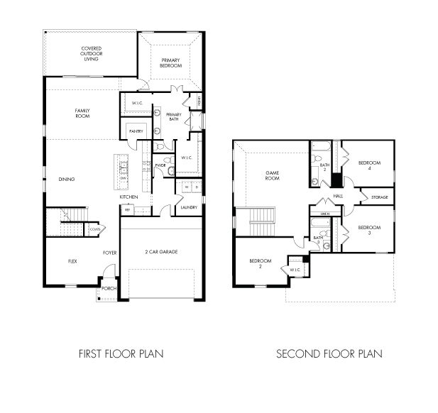The Woodside floor plan