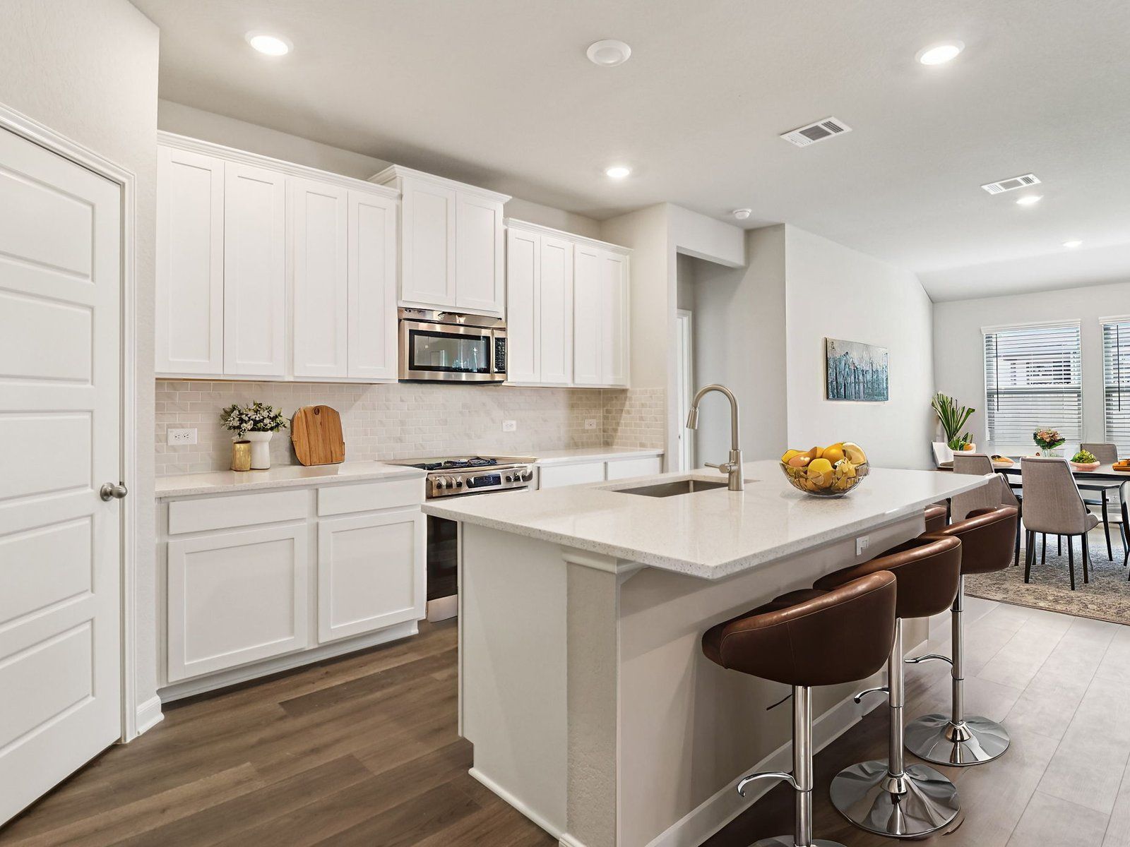 Virtually Staged Kitchen