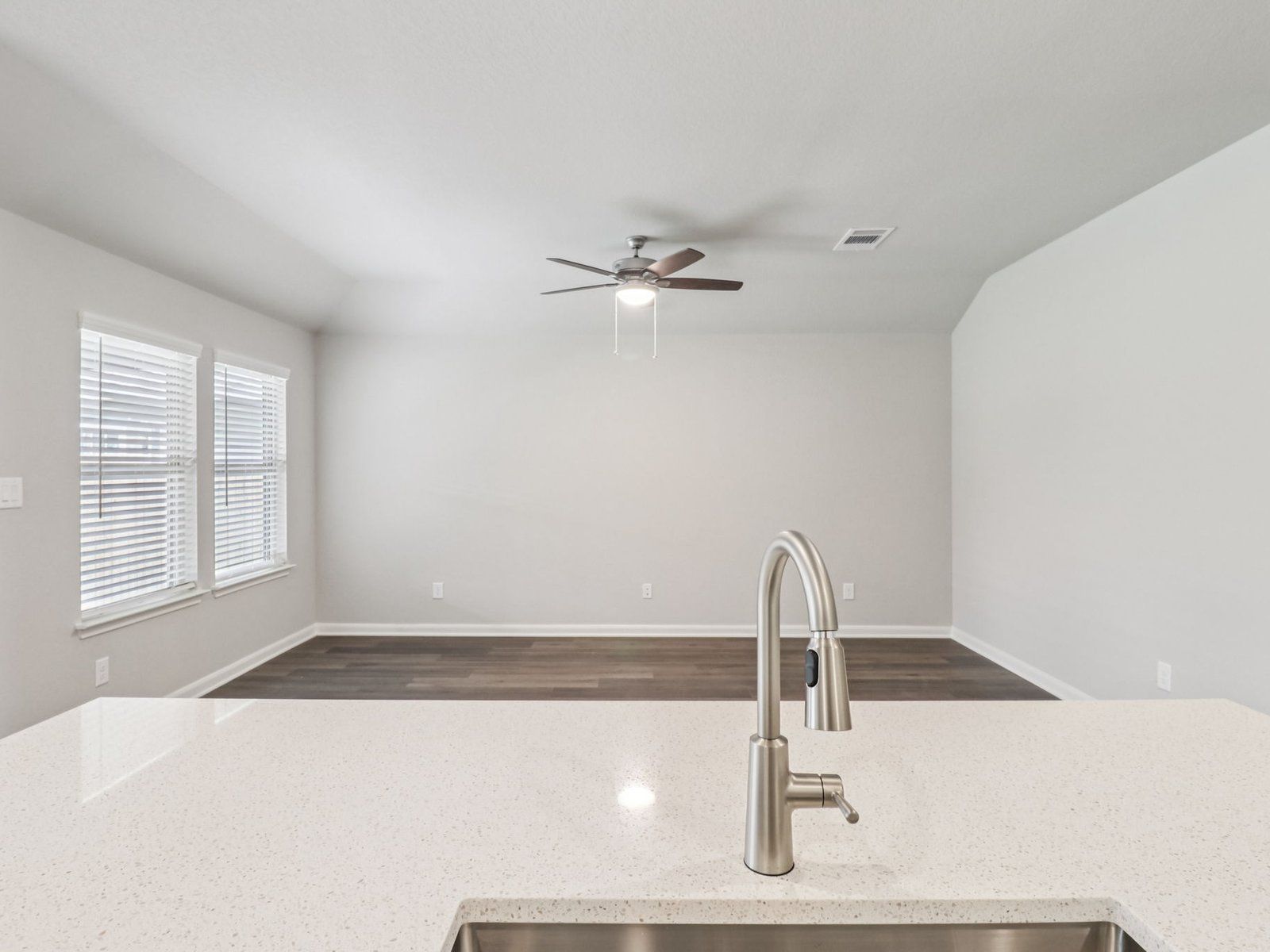 Kitchen and Living Room