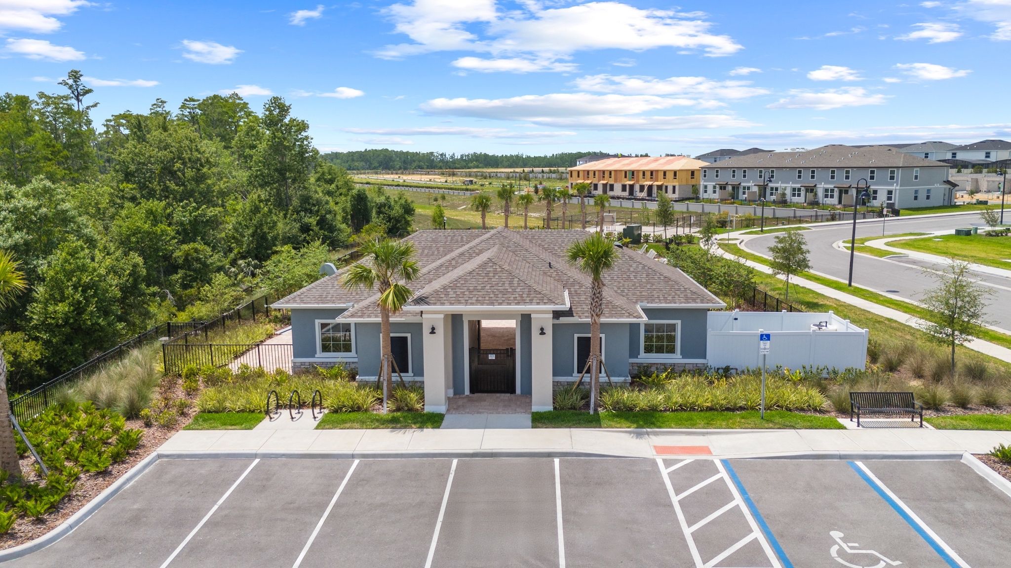 Amenity center modeled at Cagan Crossings West