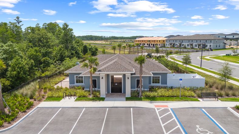 Amenity center modeled at Cagan Crossings West