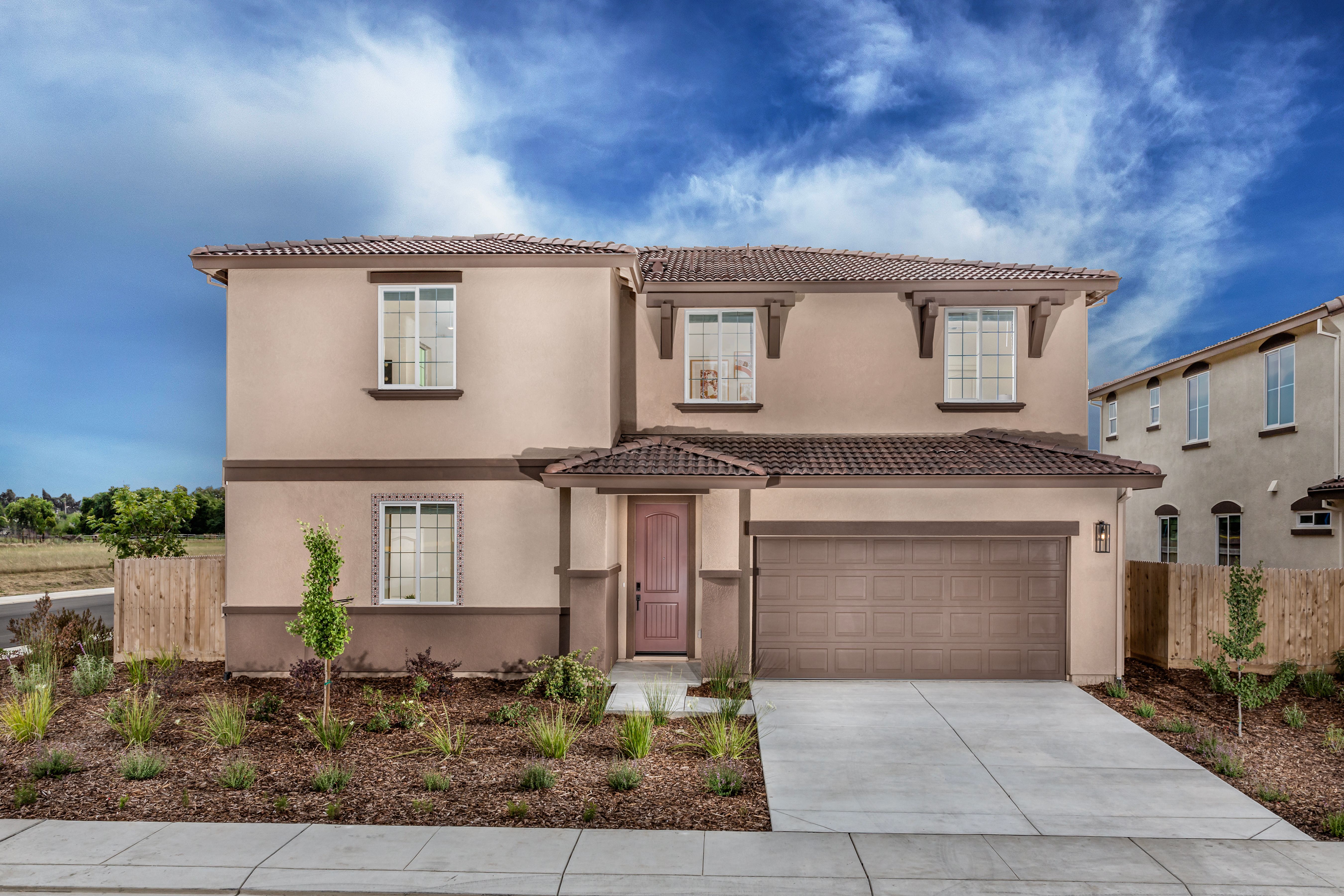 Modeled Residence 3 of Aspen at Villa Ticino in Manteca, CA.