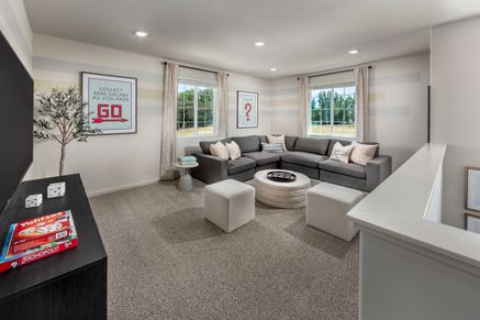 Modeled Residence 3 of Aspen at Villa Ticino in Manteca, CA.