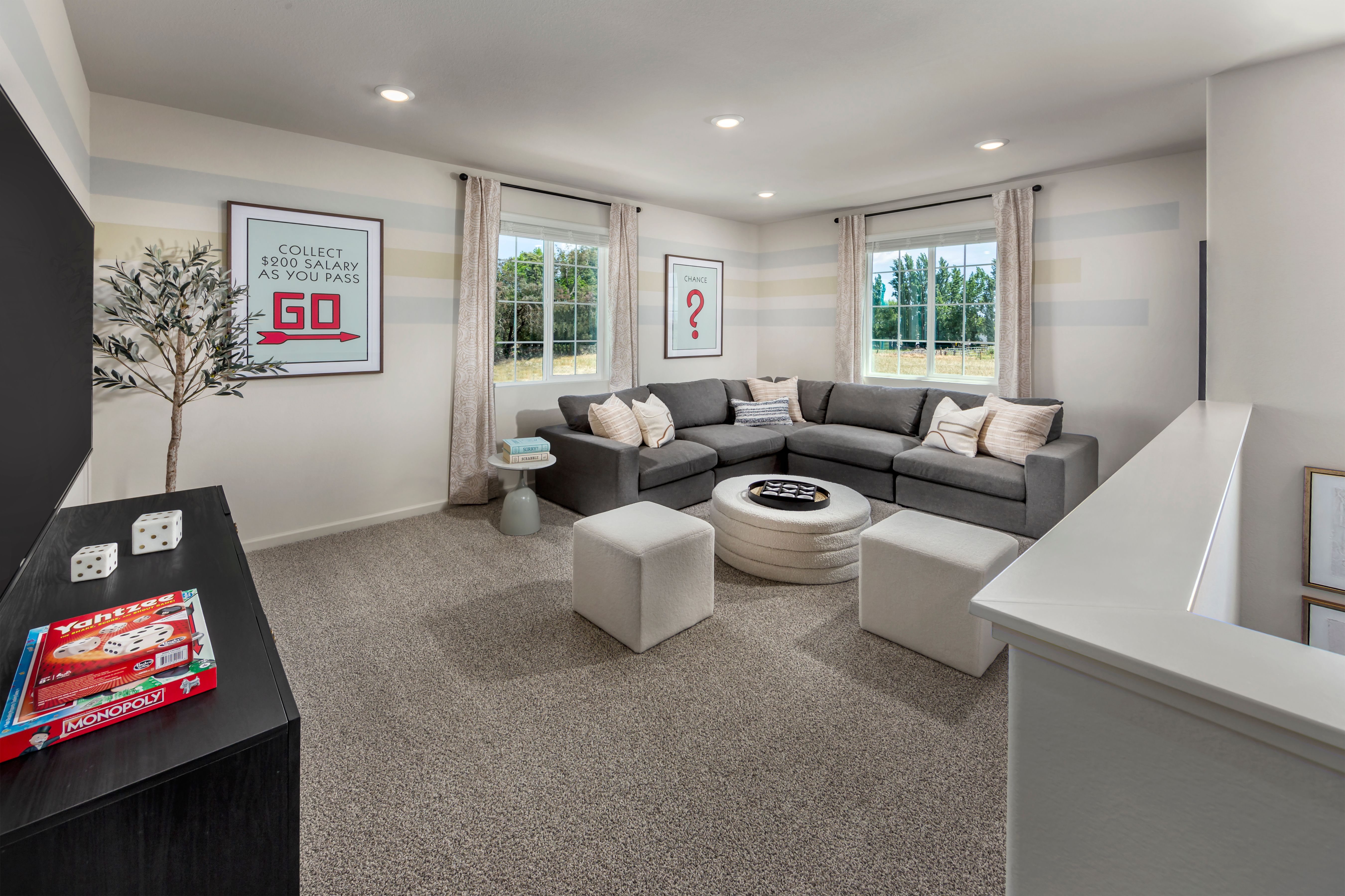 Modeled Residence 3 of Aspen at Villa Ticino in Manteca, CA.