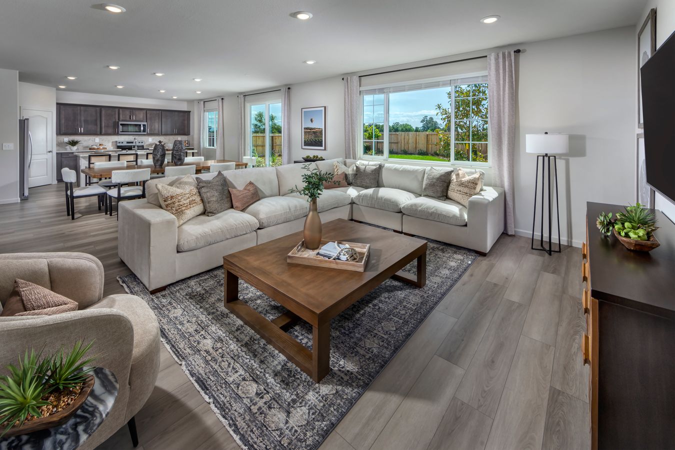 Modeled Residence 3 of Aspen at Villa Ticino in Manteca, CA.