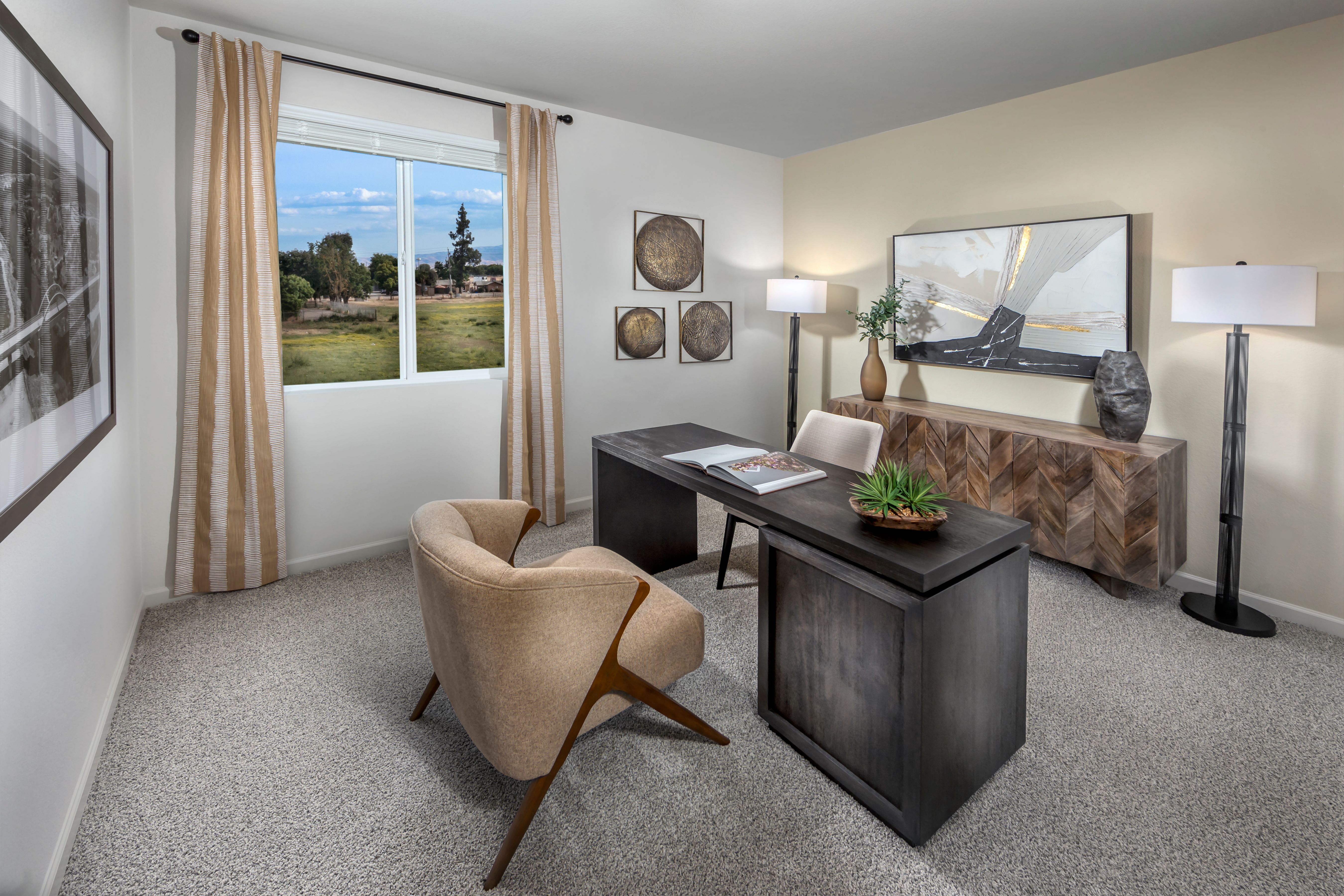 Modeled Residence 3 of Aspen at Villa Ticino in Manteca, CA.