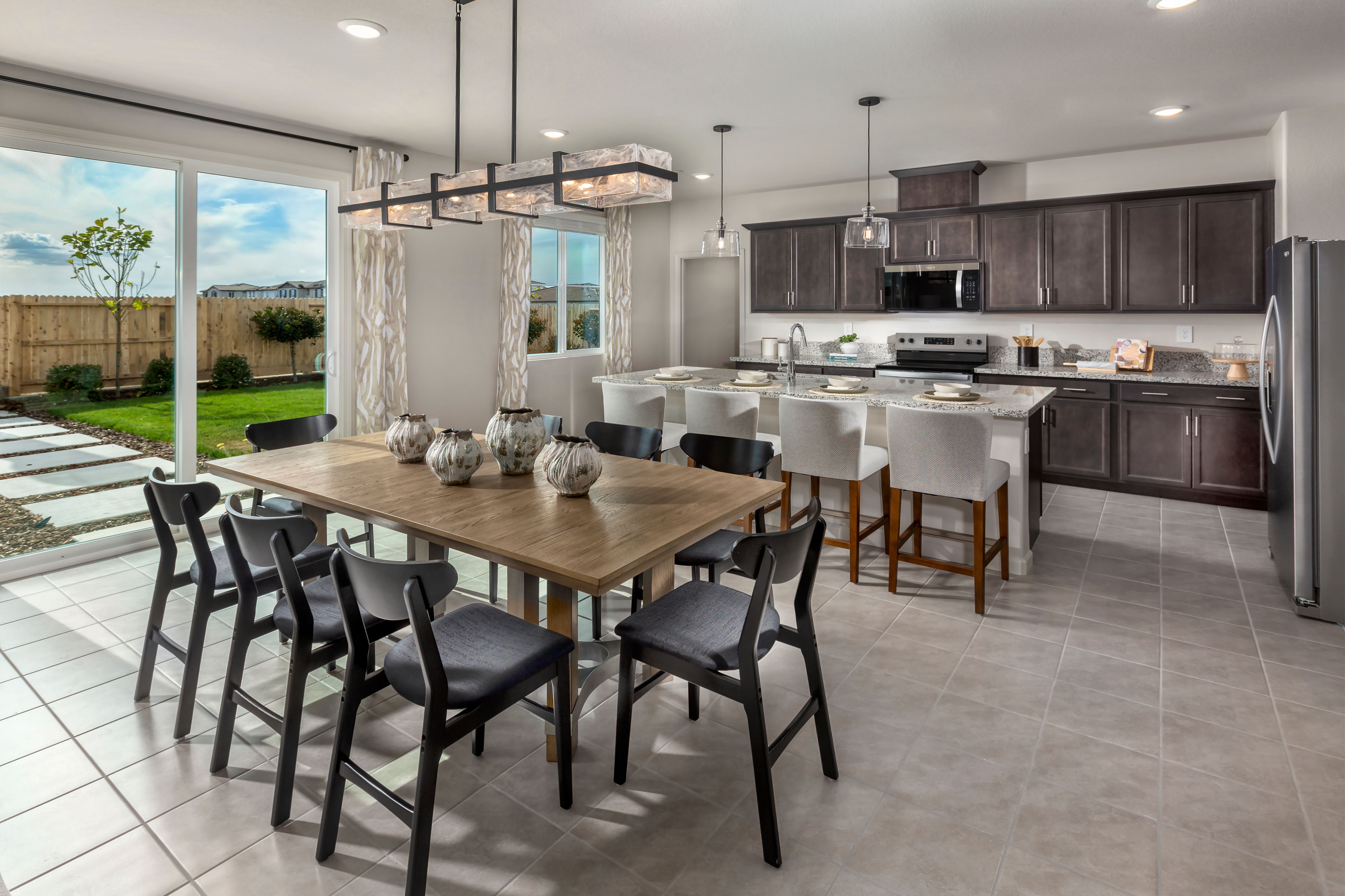 Modeled Residence 5 of Aspen at Villa Ticino in Manteca, CA.