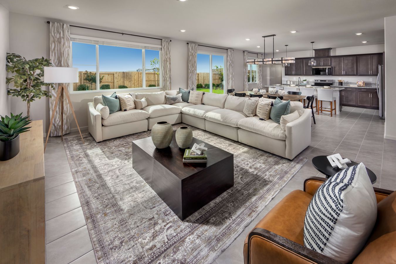 Modeled Residence 5 of Aspen at Villa Ticino in Manteca, CA.