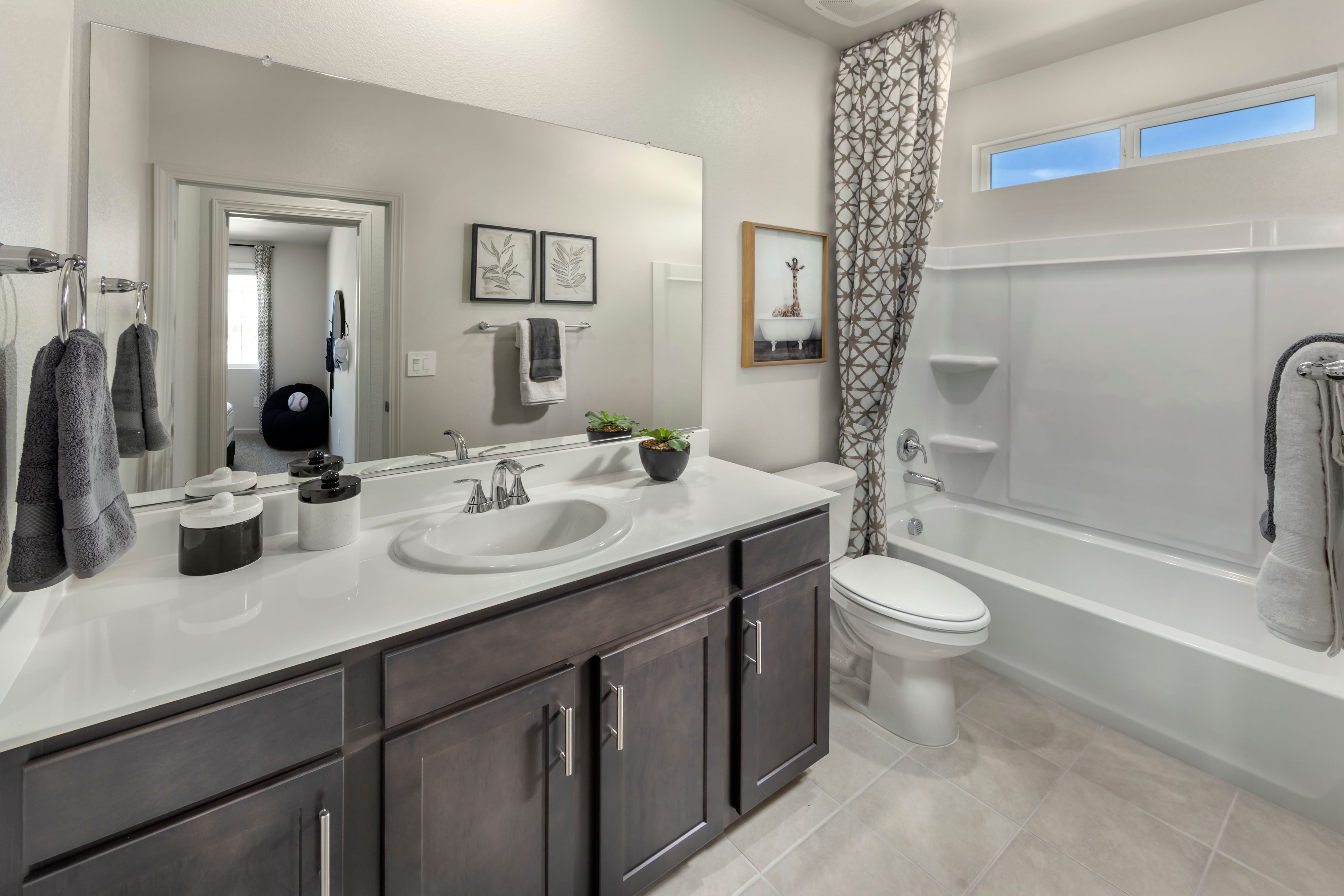 Modeled Residence 3 of Aspen at Villa Ticino in Manteca, CA.