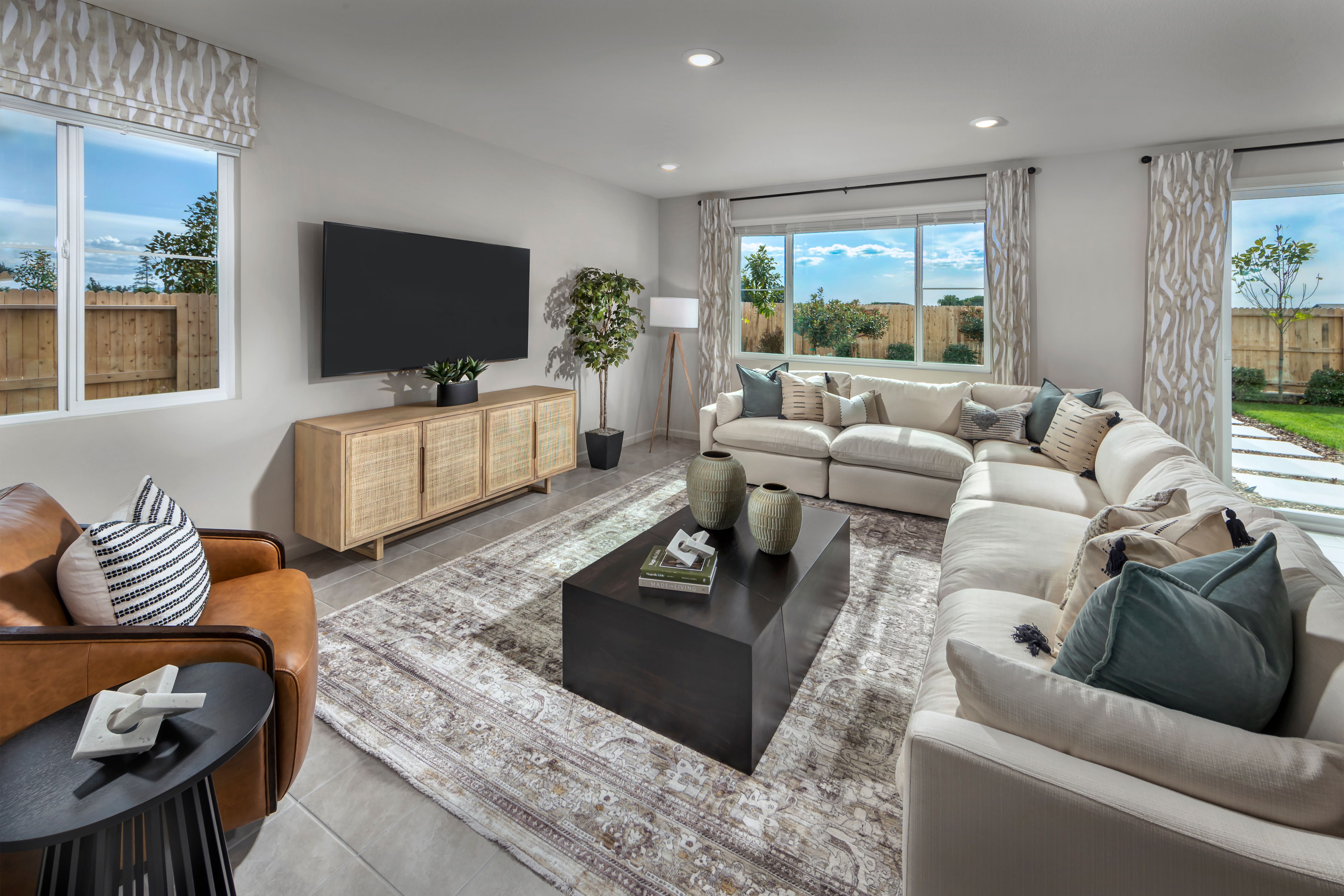 Modeled Residence 5 of Aspen at Villa Ticino in Manteca, CA.