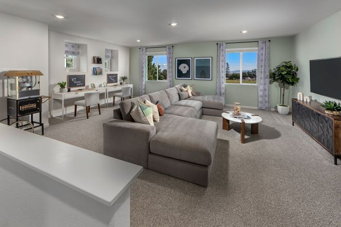 Modeled Residence 5 of Aspen at Villa Ticino in Manteca, CA.