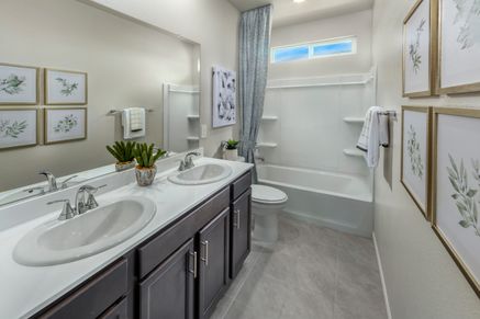 Modeled Residence 5 of Aspen at Villa Ticino in Manteca, CA.
