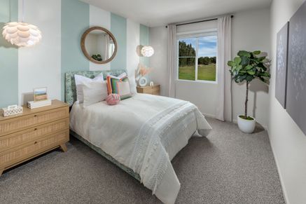 Modeled Residence 5 of Aspen at Villa Ticino in Manteca, CA.