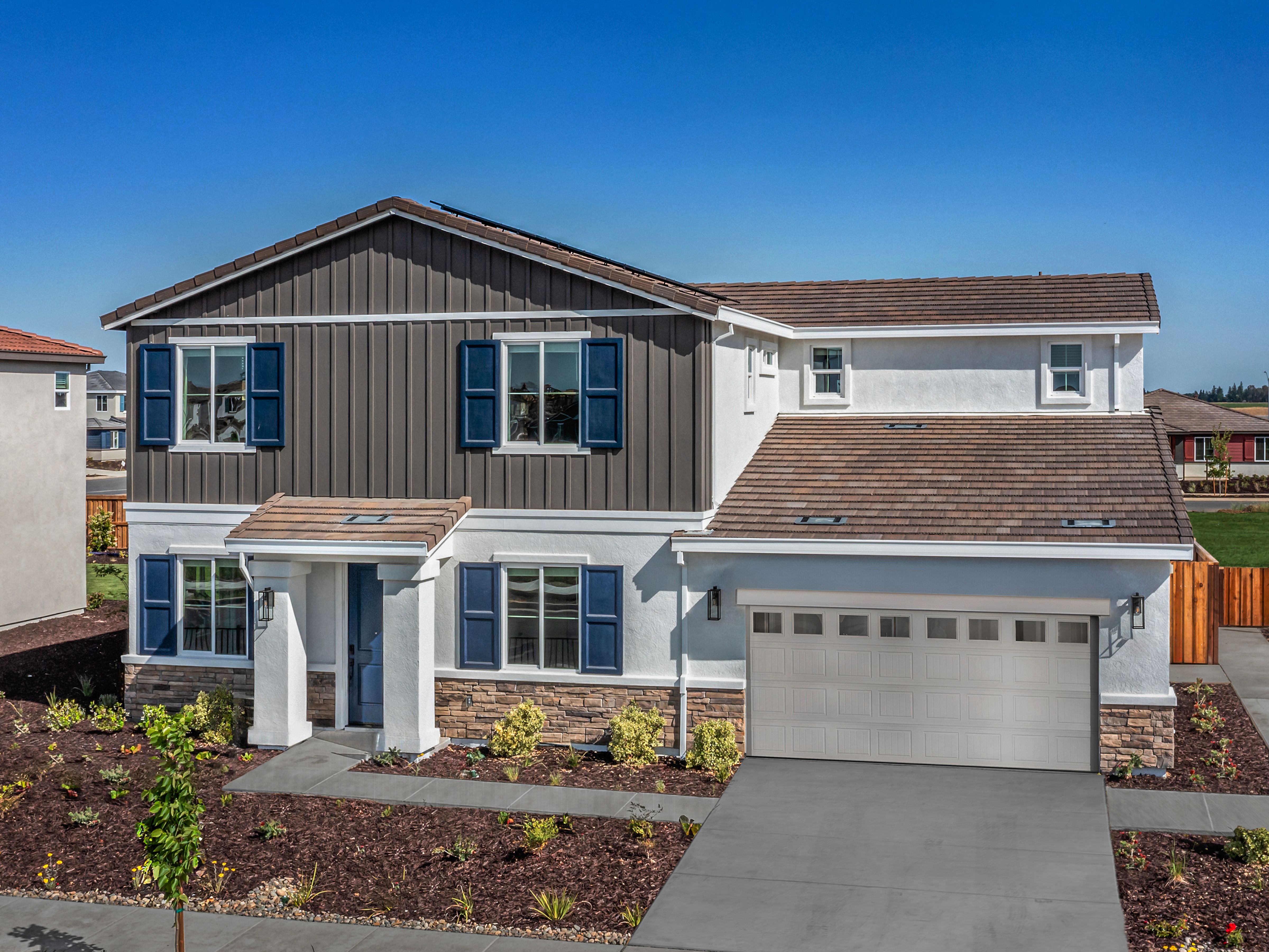 Modeled Residence 3 from Vernon at Liberty Ranch in Galt, CA.