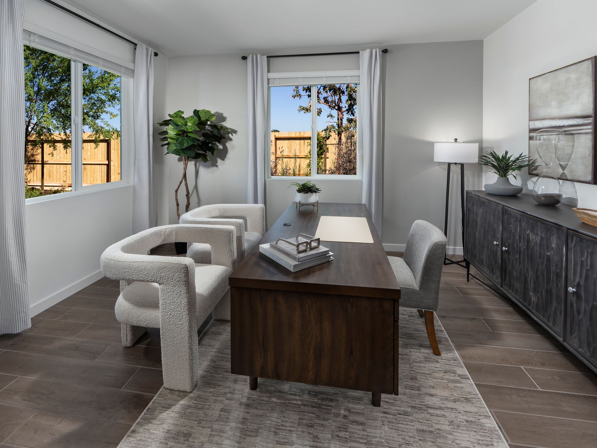 Modeled Residence 3 at a previous Meritage community in California