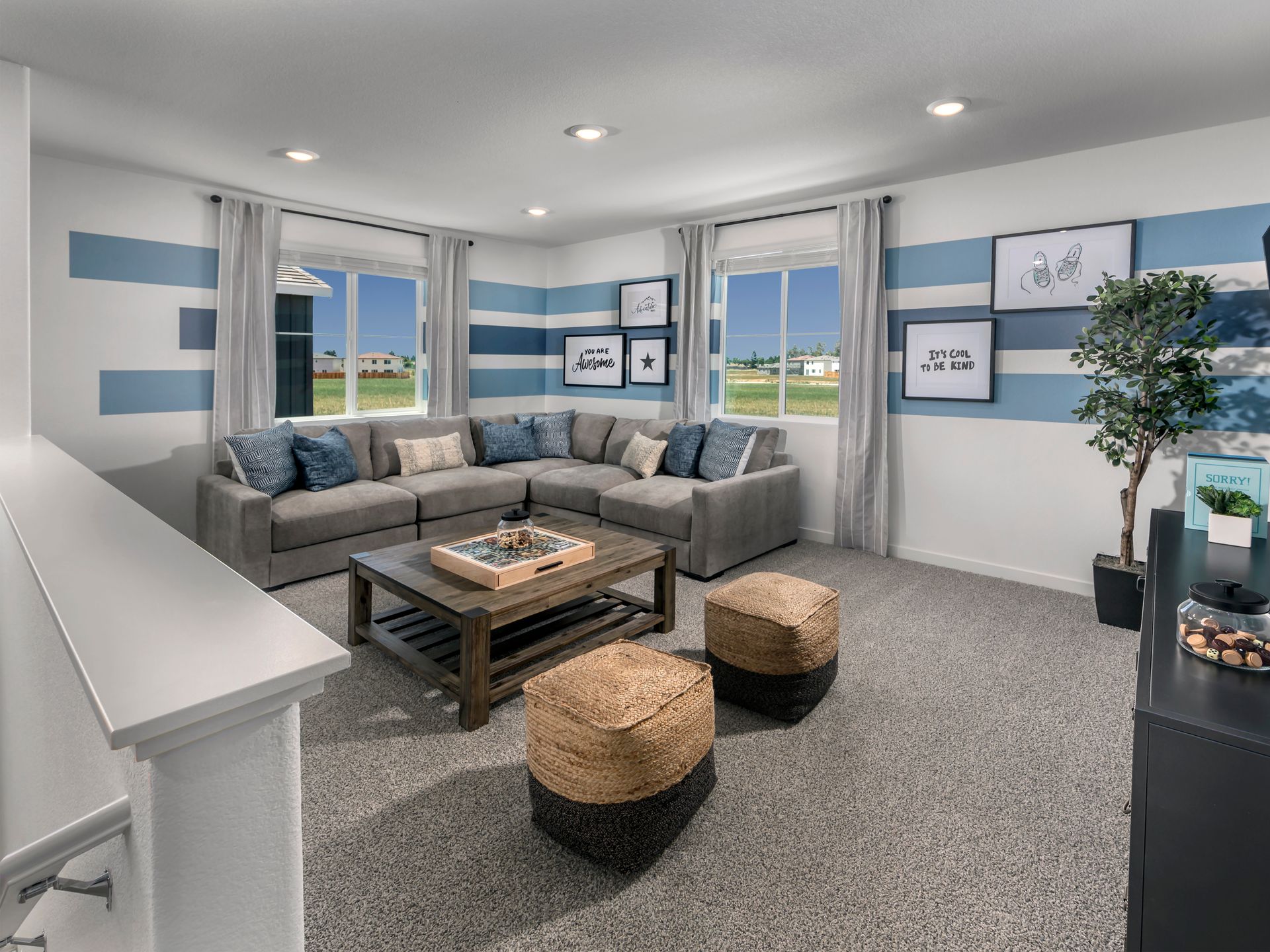 A Modeled 4521 at a nearby Meritage Homes community
