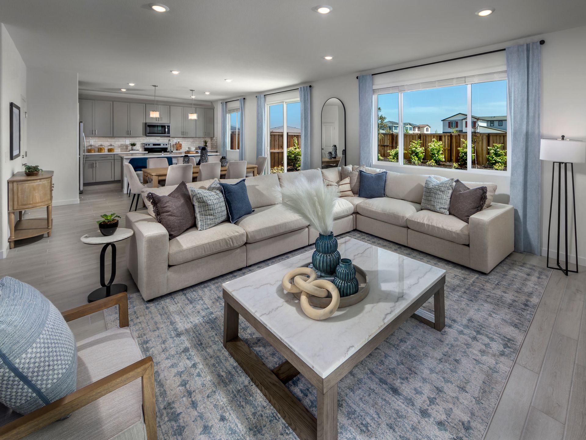 A Modeled 4521 at a nearby Meritage Homes community