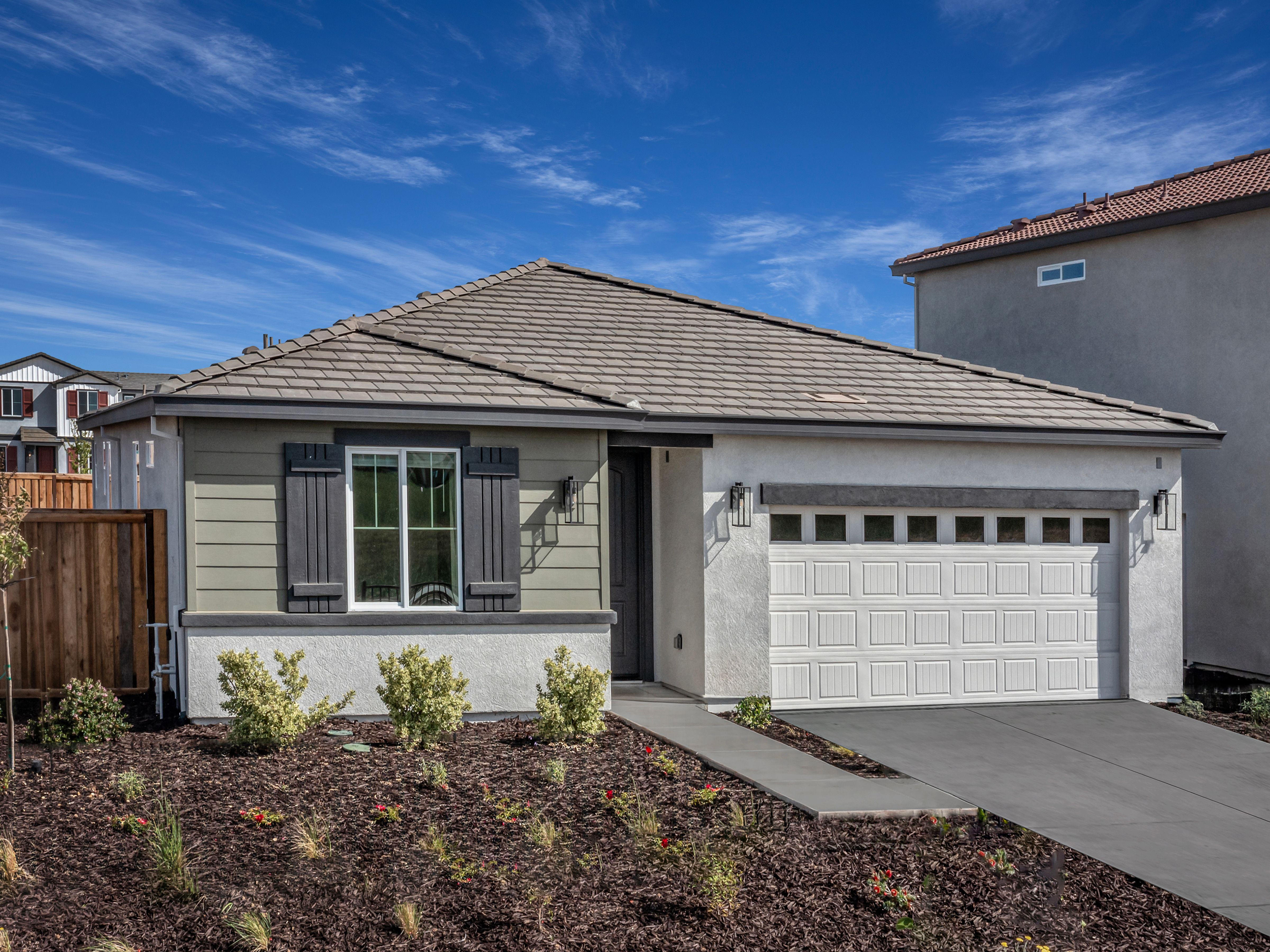 Modeled Residence 1 from Monument at Liberty Ranch in Galt, CA.