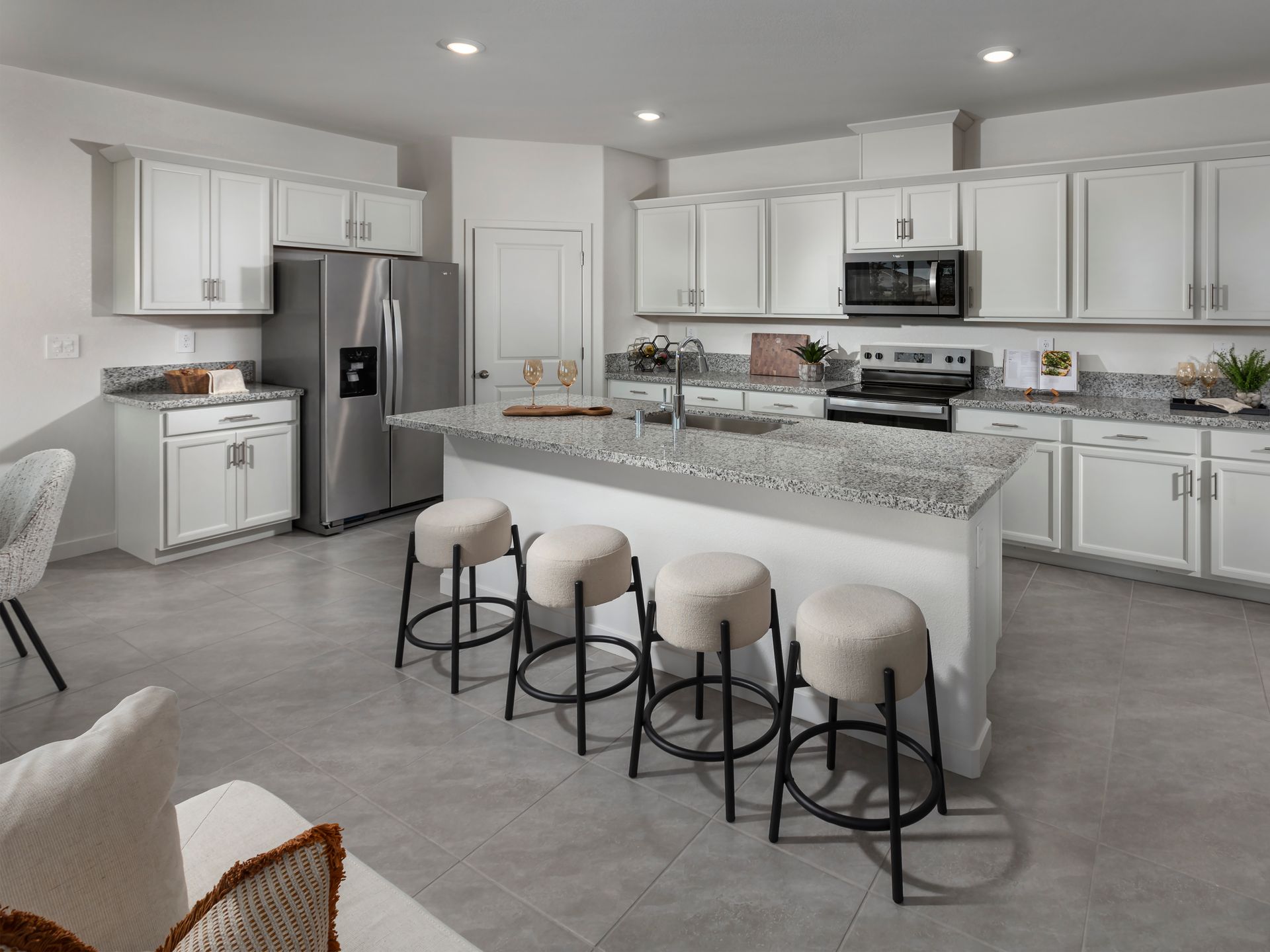 Modeled Residence 1 from a nearby Meritage community in Galt, CA.