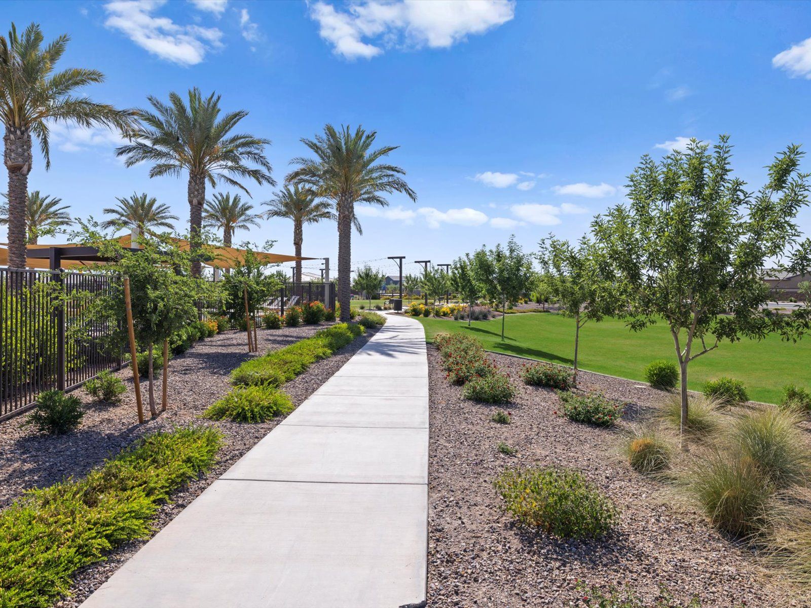 Walking trail at Bella Vista Farms