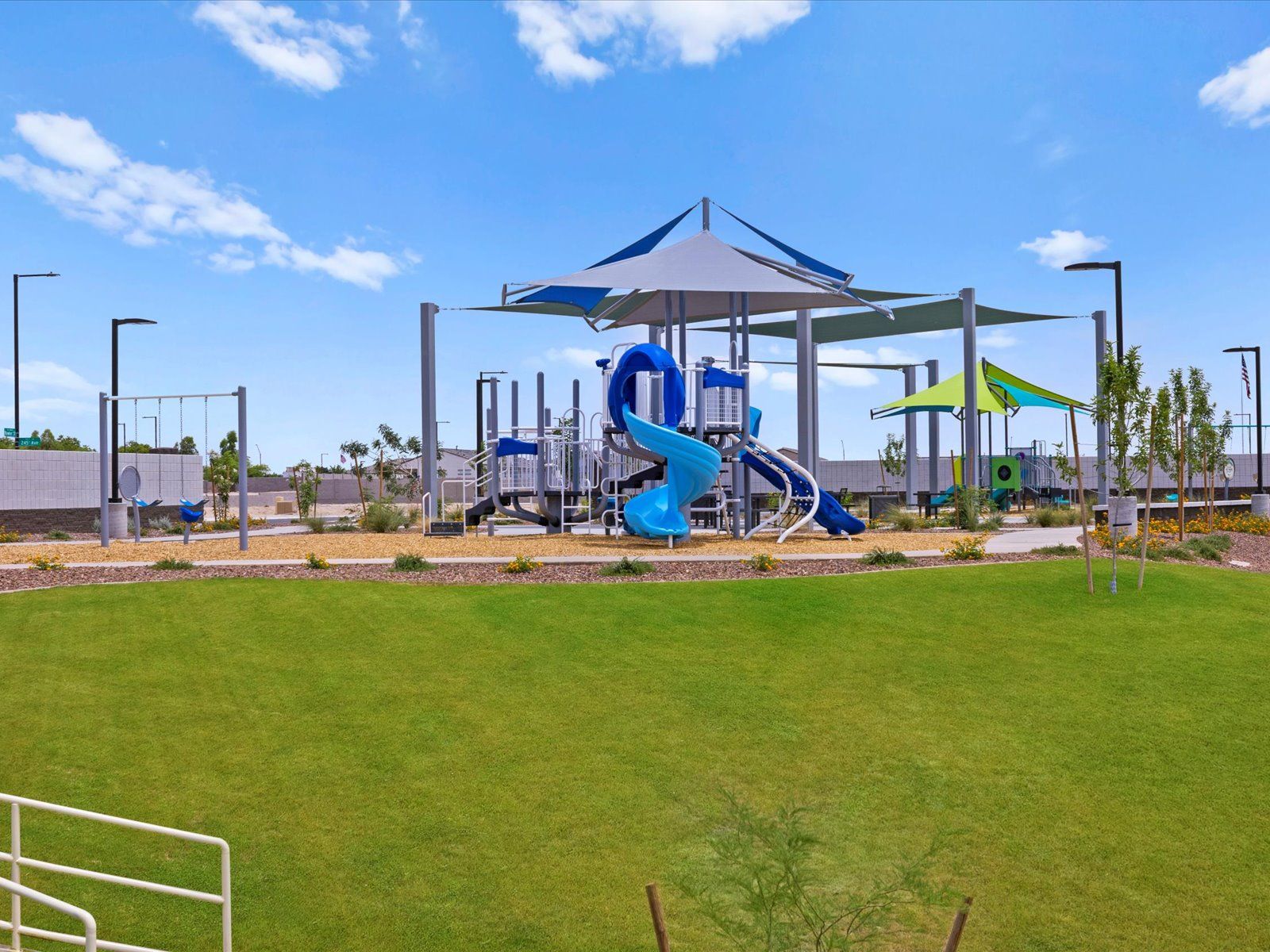 Playground and Grass Field at Allure Vista