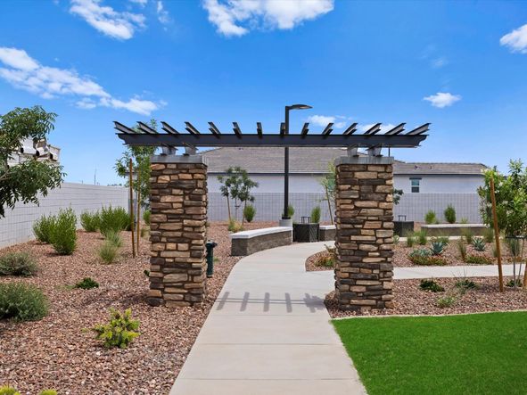 Walking Path at Allure Vista