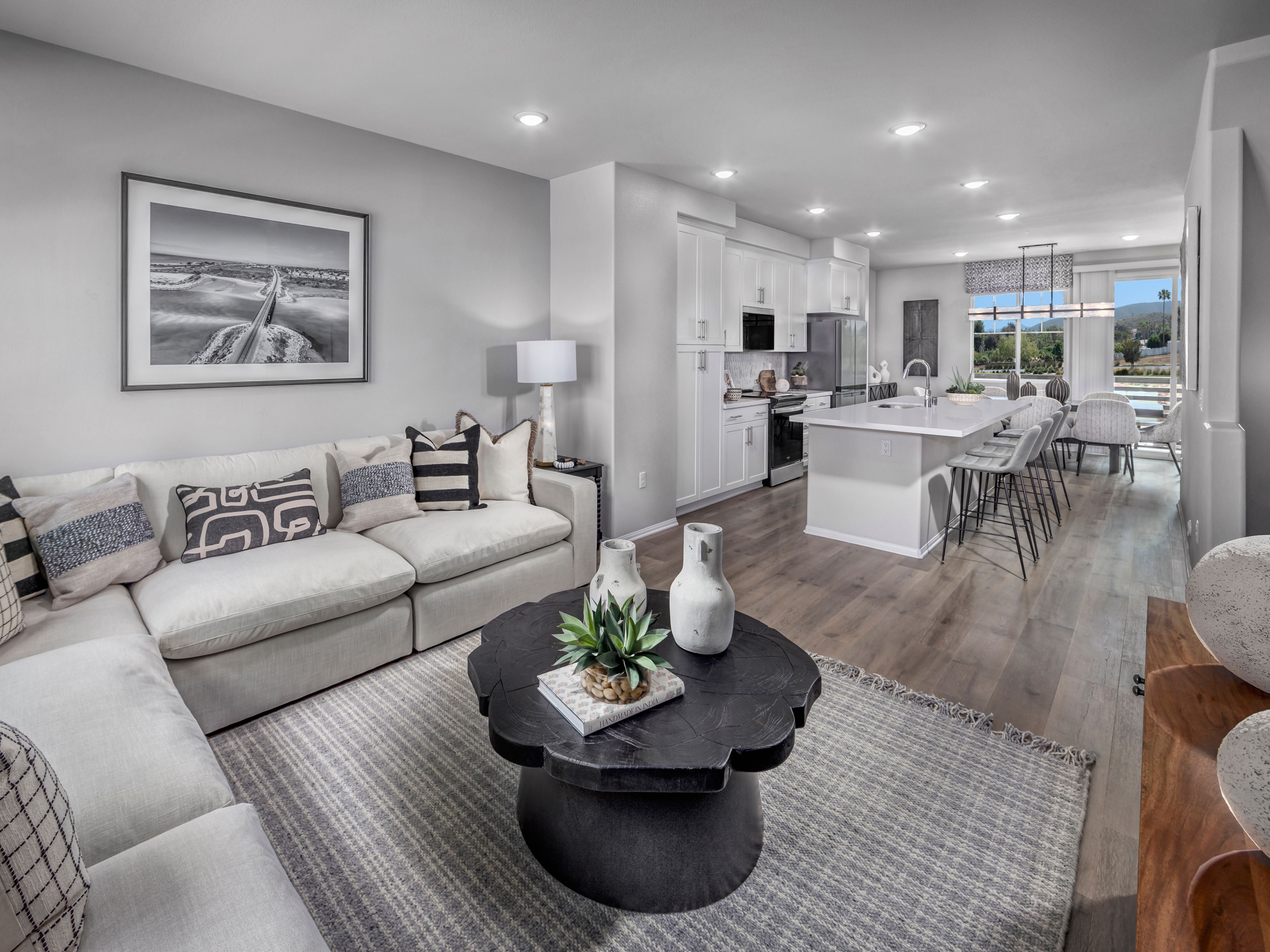 The open floorplans offer a perfect balance of space and connectivity, bringing everyone together.