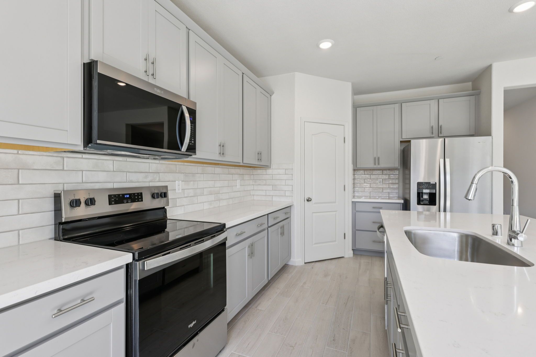 Kitchen of a Residence 4, built at a nearby Meritage Homes Community.