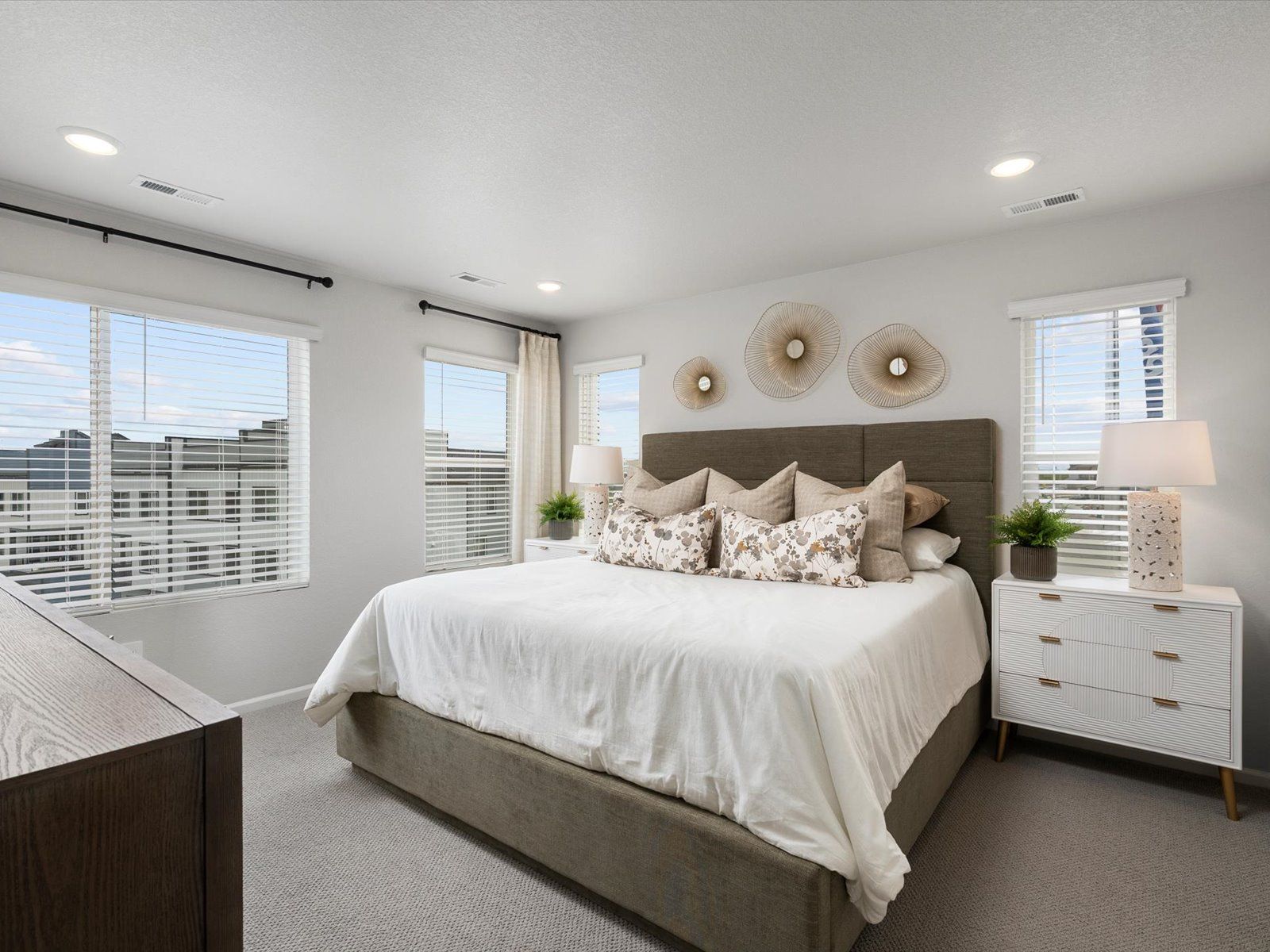 The Crestone floorplan image taken at a Meritage Homes community in Morrison, CO.