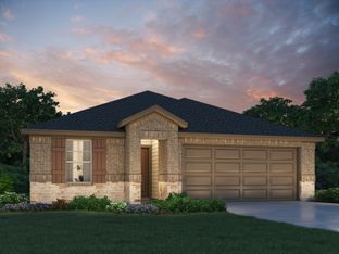 The Allen (840) - Heights of Barbers Hill: Mont Belvieu, Texas - Meritage Homes