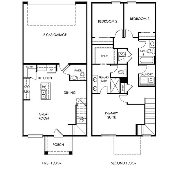 The Loveland floor plan