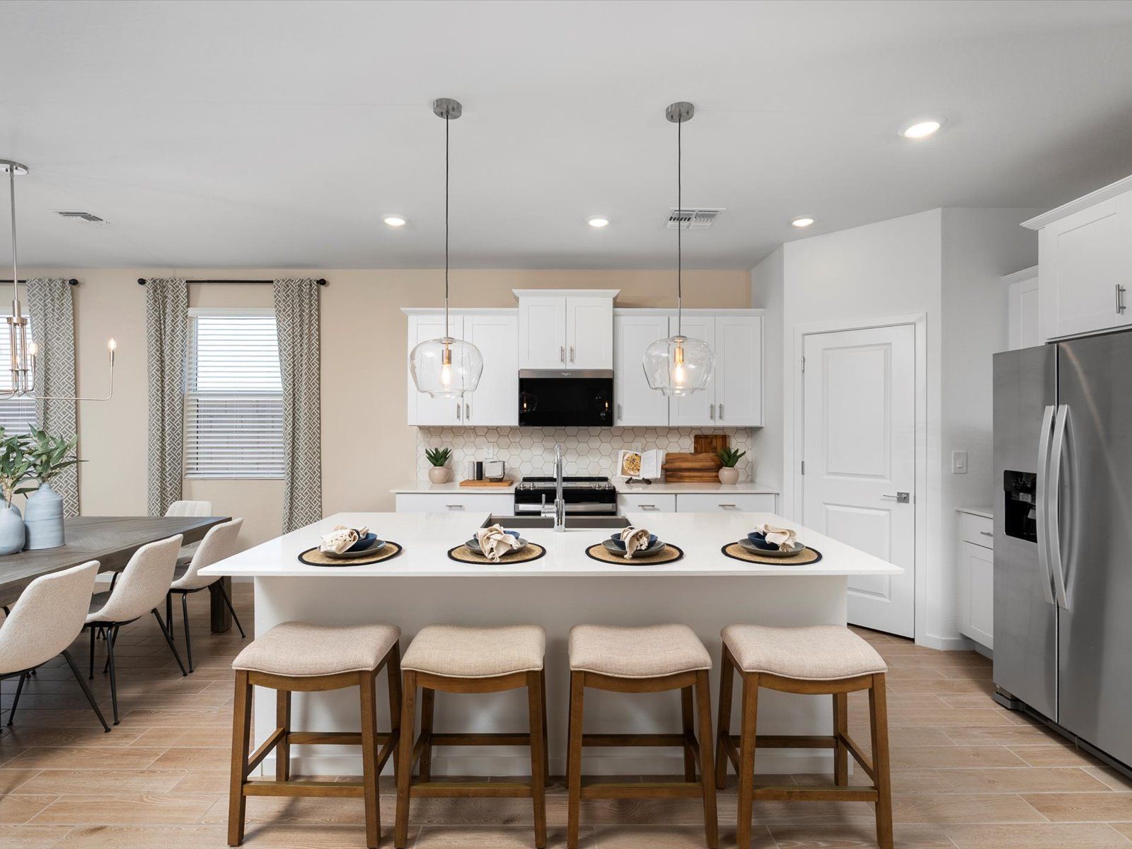 The Jubilee floorplan image modeled at Wildera in San Tan Valley.