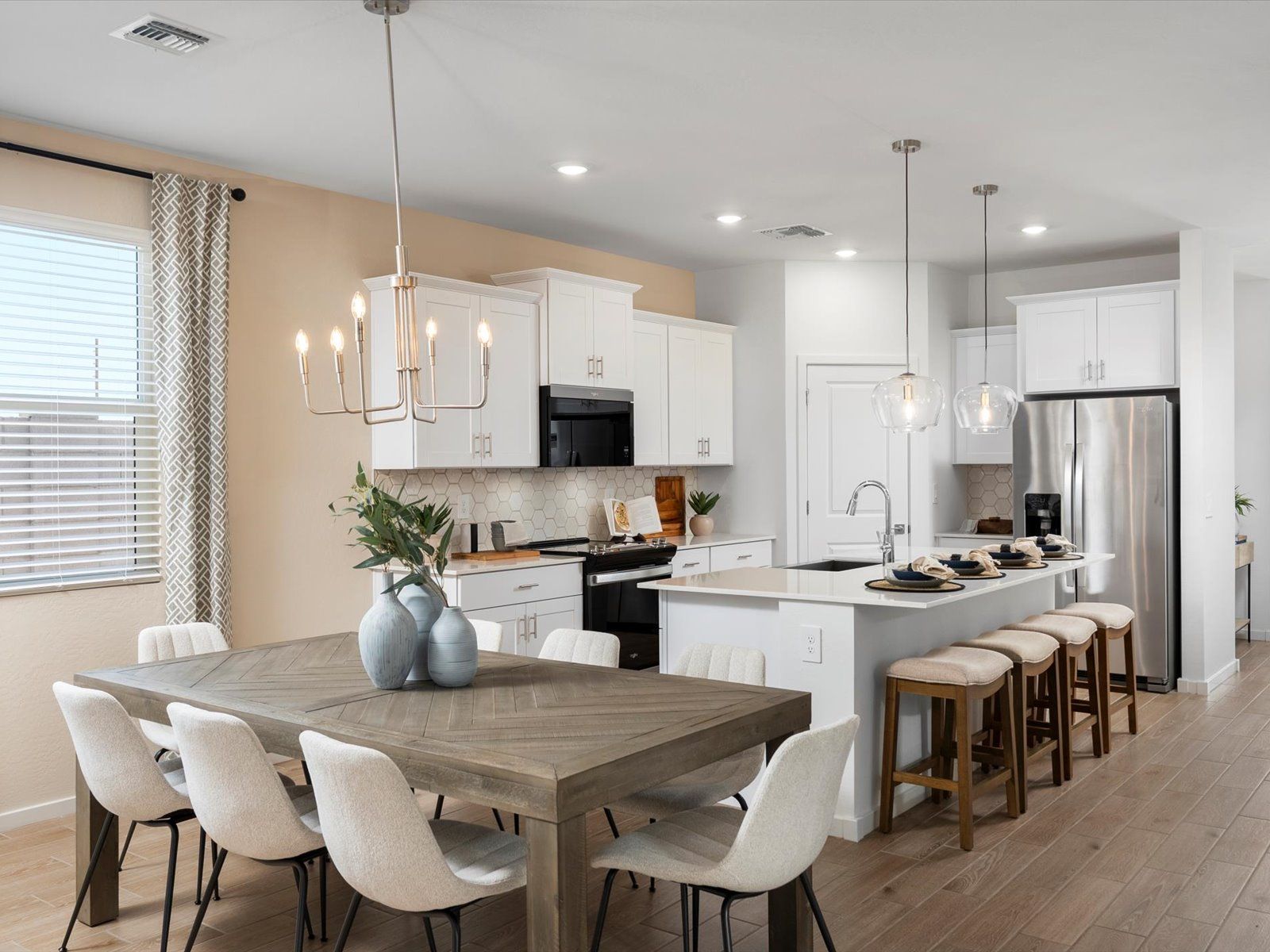 The Jubilee floorplan image modeled at Wildera in San Tan Valley.