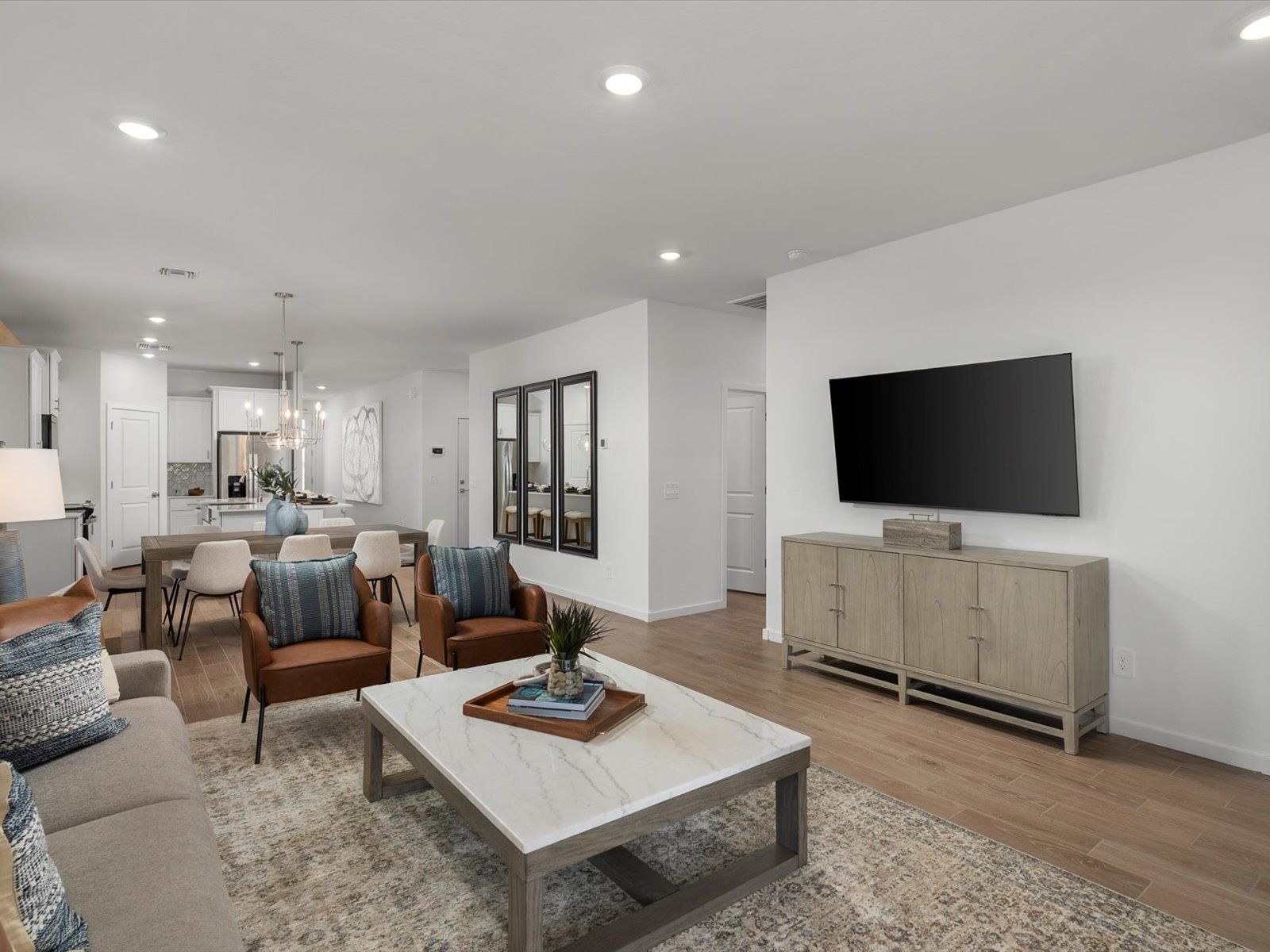 The Jubilee floorplan image modeled at Wildera in San Tan Valley.